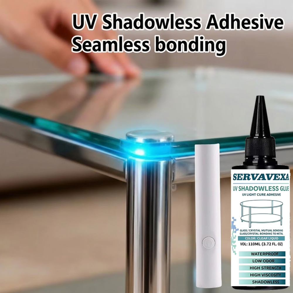 Clear UV Glue Kit 110ml with C - огляд і ціна Liquid Uv Glue Kit