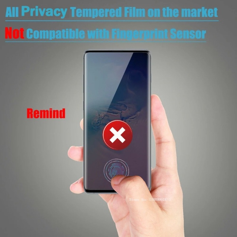 2PCS Privacy Anti Spy Peeping  - огляд і ціна Curved Edge Screen