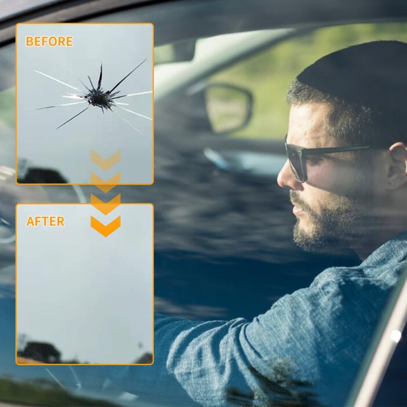 Windshield Repair Kit For Chip - огляд і ціна Liquid Uv Glue Kit